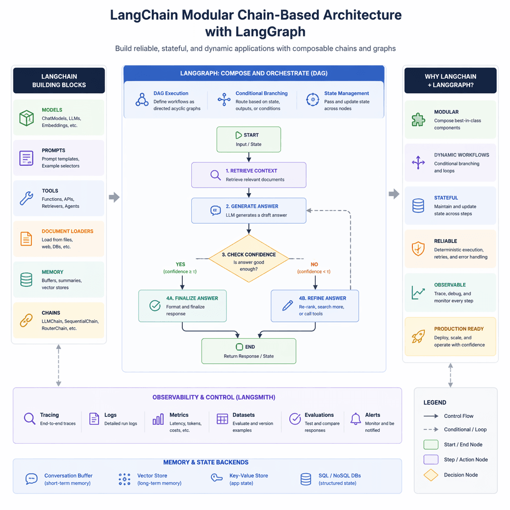 LangChain architecture diagram