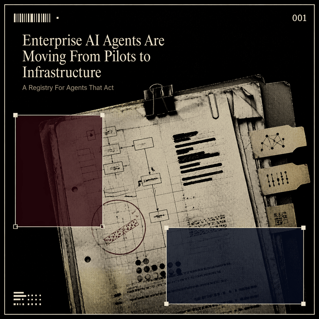 Marked enterprise workflow evidence packet representing production AI agent infrastructure
